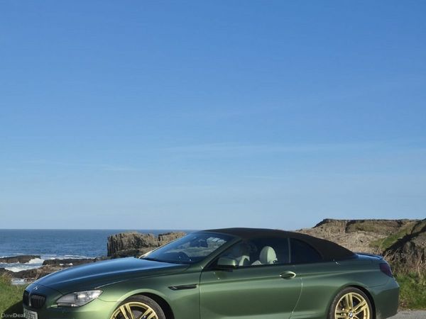 BMW 6-Series Convertible, Diesel, 2013, Green