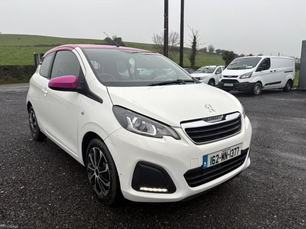 Peugeot 108 Hatchback, Petrol, 2016, White