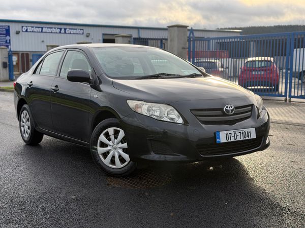 Toyota Corolla Saloon, Petrol, 2007, Black