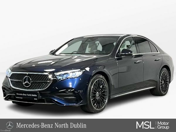 Mercedes-Benz E-Class Saloon, Diesel Plug-in Hybrid, 2026, Blue