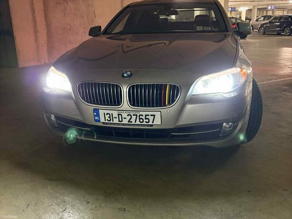 BMW 5-Series Saloon, Diesel, 2013, Silver