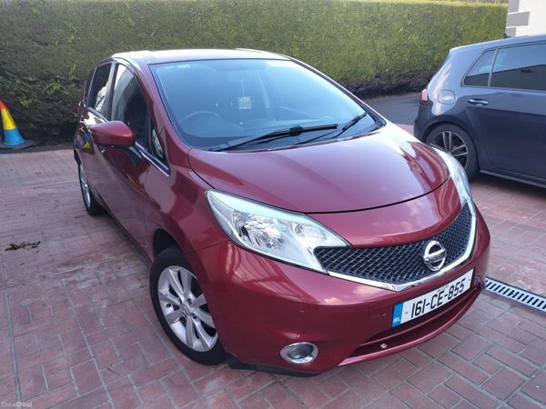 Nissan Note MPV, Petrol, 2016, Red