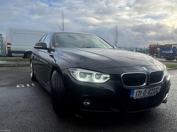 BMW 3-Series Saloon, Petrol Plug-in Hybrid, 2017, Black