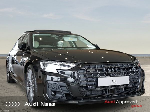 Audi A8 Saloon, Petrol Hybrid, 2026, Black