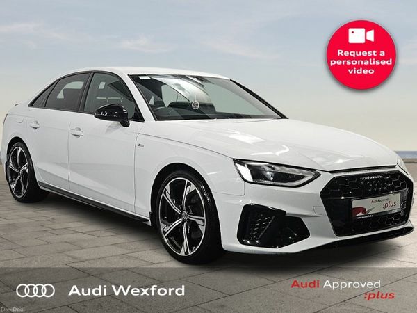 Audi A4 Saloon, Diesel, 2024, White