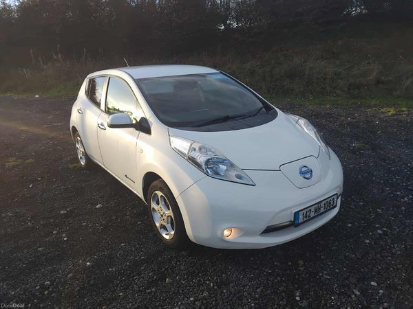 Nissan Leaf Hatchback, Electric, 2014, White