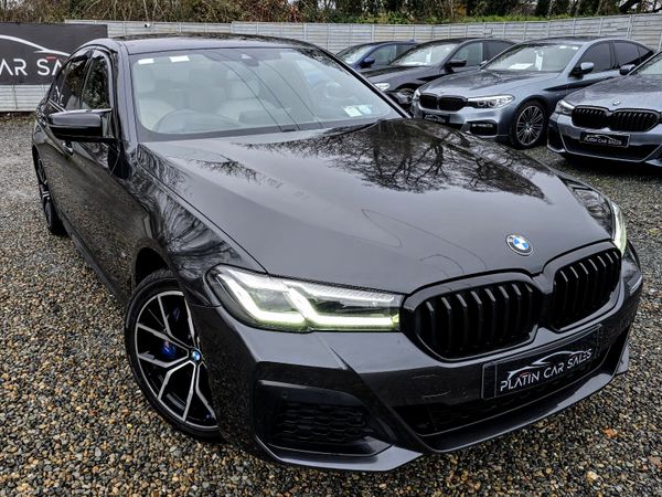 BMW 5-Series Saloon, Petrol Plug-in Hybrid, 2020, Grey