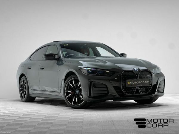 BMW i4 Coupe, Electric, 2022, Grey