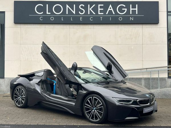BMW i8 Convertible, Petrol Plug-in Hybrid, 2020, Grey