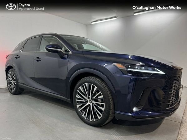 Lexus RX SUV, Petrol Plug-in Hybrid, 2025, Blue