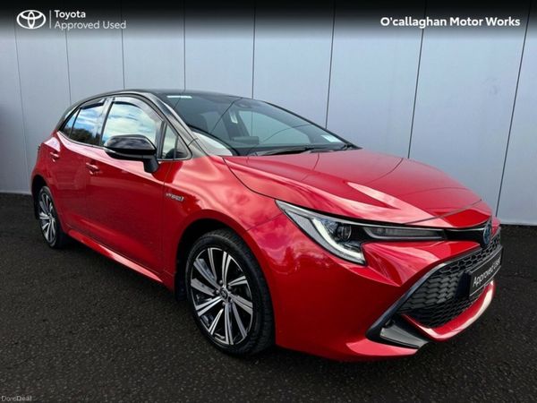 Toyota Corolla Hatchback, Petrol Hybrid, 2022, Red
