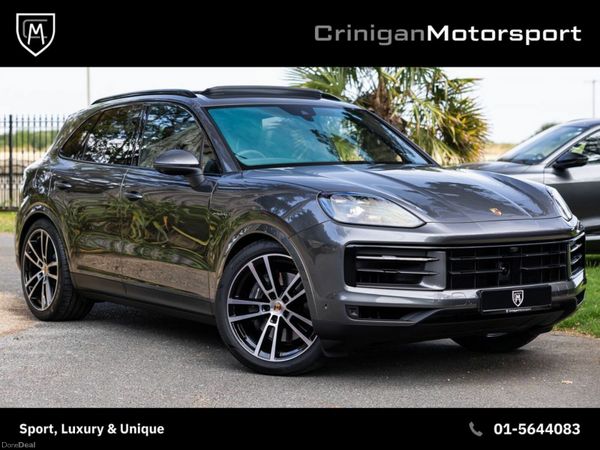 Porsche Cayenne Estate, Petrol Plug-in Hybrid, 2025, Grey