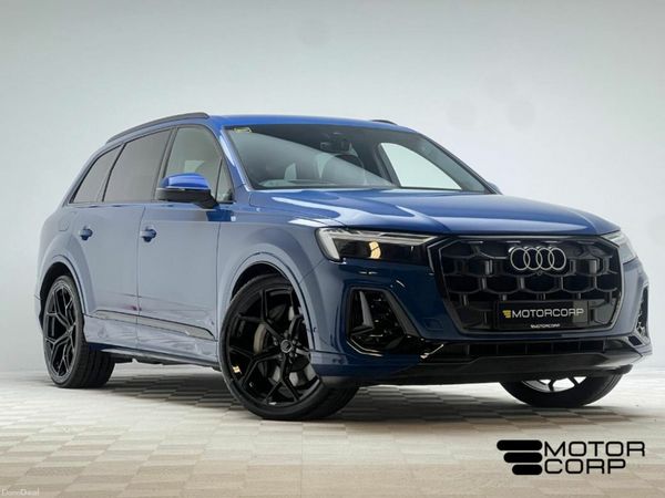 Audi Q7 SUV, Petrol Plug-in Hybrid, 2024, Blue