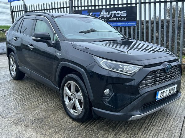 Toyota RAV4 SUV, Petrol Hybrid, 2020, Black