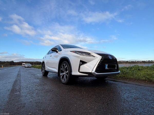 Lexus RX SUV, Petrol Hybrid, 2018, White