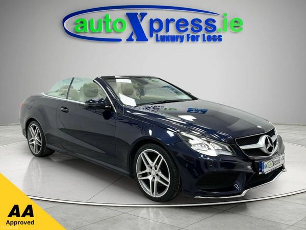Mercedes-Benz E-Class Convertible, Diesel, 2015, Blue