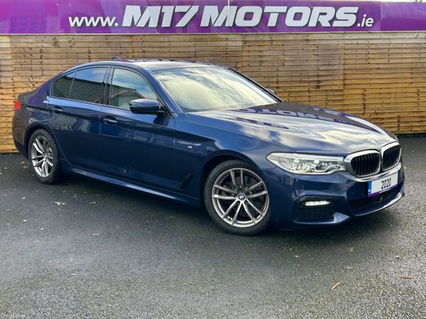 BMW 5-Series Saloon, Diesel, 2020, Blue