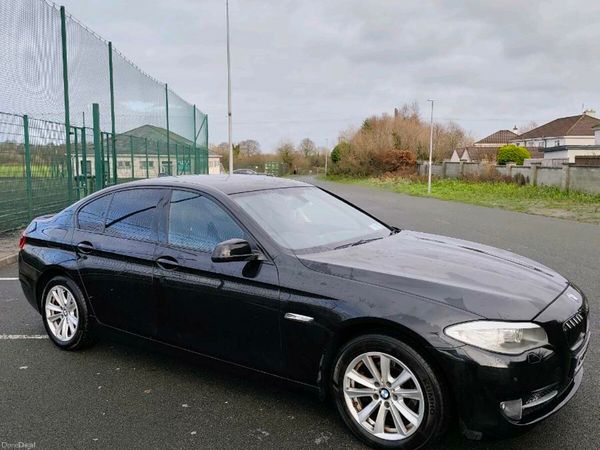 BMW 5-Series Saloon, Diesel, 2012, Black
