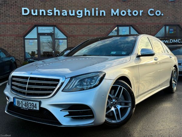Mercedes-Benz S-Class Saloon, Diesel, 2018, Silver