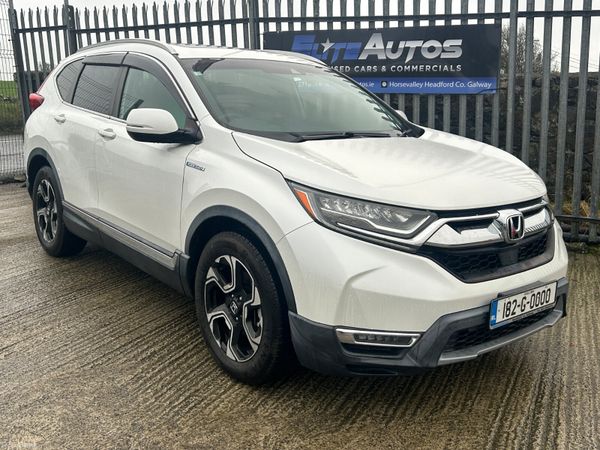 Honda CR-V Hatchback, Petrol Hybrid, 2018, White