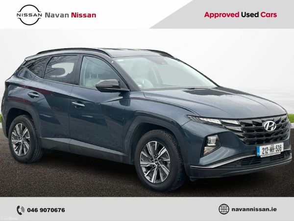 Hyundai Tucson SUV, Petrol Hybrid, 2021, Blue