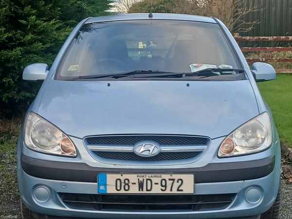 Hyundai Getz Hatchback, Petrol, 2008, Blue