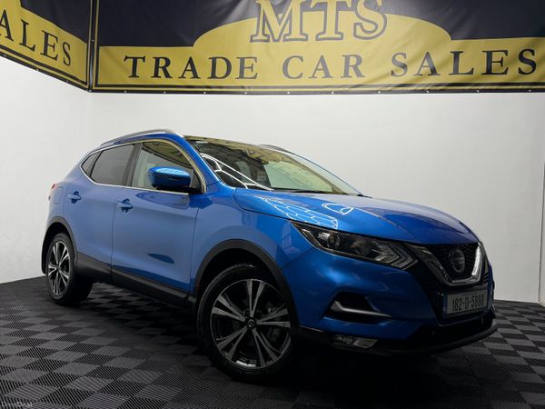 Nissan Qashqai MPV, Petrol, 2018, Blue