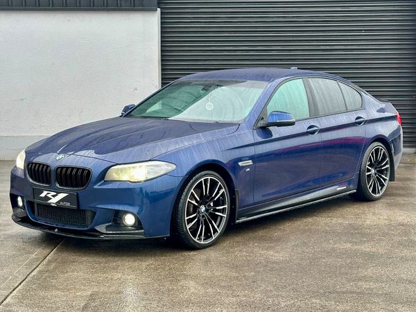 BMW 5-Series Saloon, Diesel, 2016, Blue
