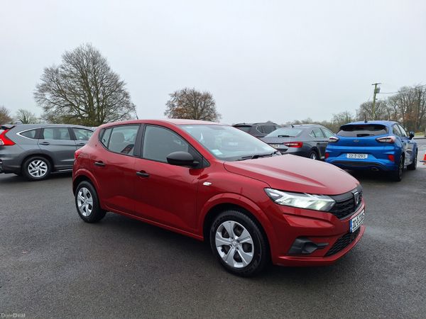Dacia Sandero Hatchback, Petrol, 2021, Red