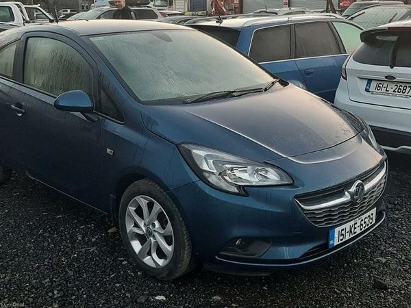 Vauxhall Corsa Hatchback, Petrol, 2015, Blue