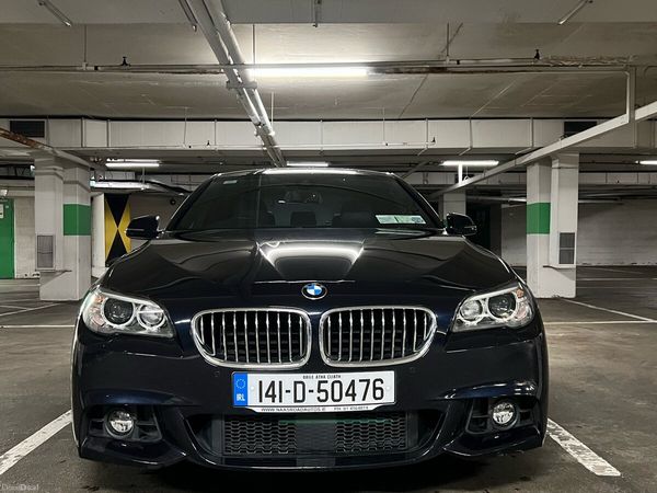 BMW 5-Series Saloon, Diesel, 2014, Black