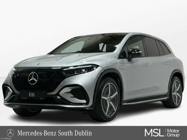 Mercedes-Benz EQS SUV, Electric, 2025, Silver