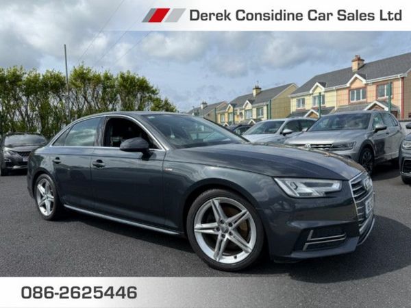 Audi A4 Saloon, Diesel, 2018, Grey