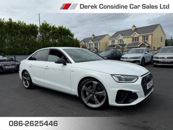 Audi A4 Saloon, Diesel, 2022, White
