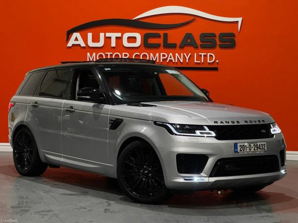 Land Rover Range Rover Sport Estate, Petrol Plug-in Hybrid, 2020, Silver