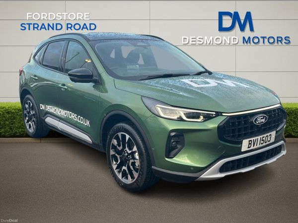 Ford Kuga SUV, Petrol Hybrid, 2025, Green