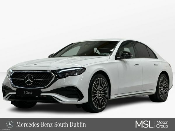 Mercedes-Benz E-Class Saloon, Petrol Plug-in Hybrid, 2026, White