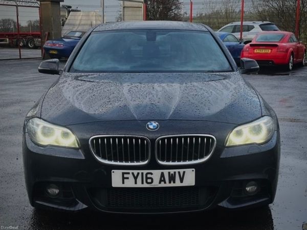 BMW 5-Series Saloon, Diesel, 2016, Black