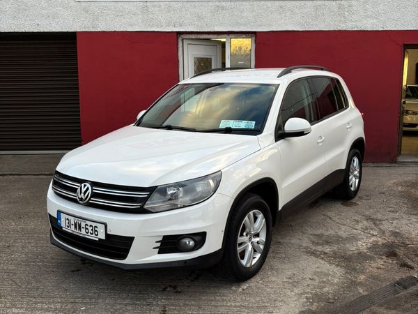 Volkswagen Tiguan SUV, Diesel, 2013, White