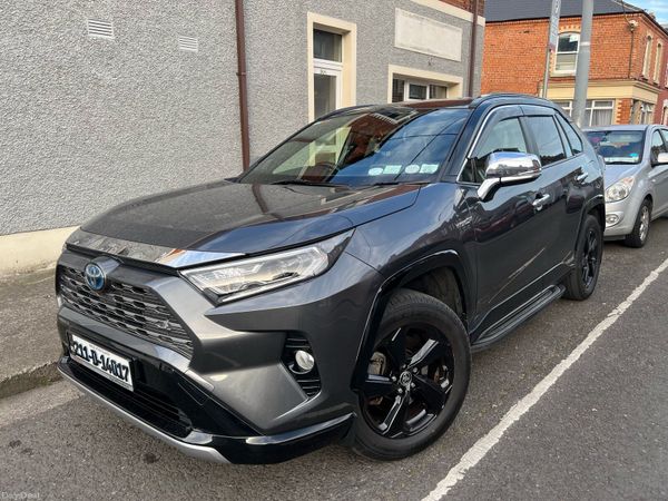 Toyota RAV4 SUV, Petrol Hybrid, 2021, Grey