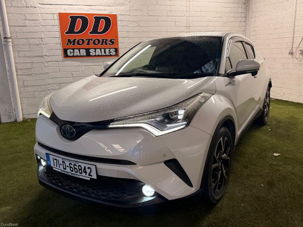 Toyota C-HR Hatchback, Petrol Hybrid, 2017, White