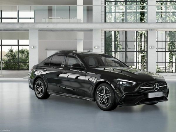 Mercedes-Benz C-Class Saloon, Diesel Hybrid, 2026, Black