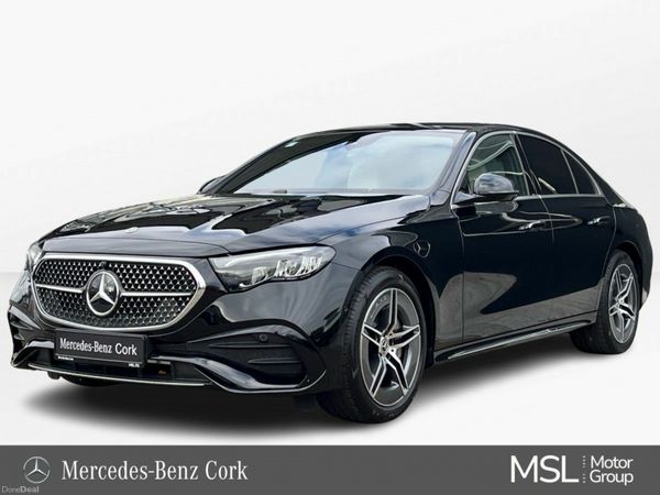 Mercedes-Benz E-Class Saloon, Diesel Plug-in Hybrid, 2026, Black