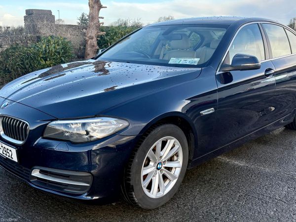 BMW 5-Series Saloon, Diesel, 2016, Blue