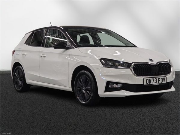 Skoda Fabia Hatchback, Petrol, 2024, White