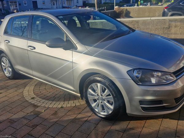 Volkswagen Golf Hatchback, Diesel, 2014, Silver