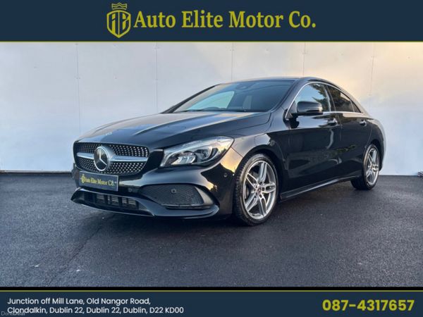 Mercedes-Benz CLA Saloon, Petrol, 2017, Black