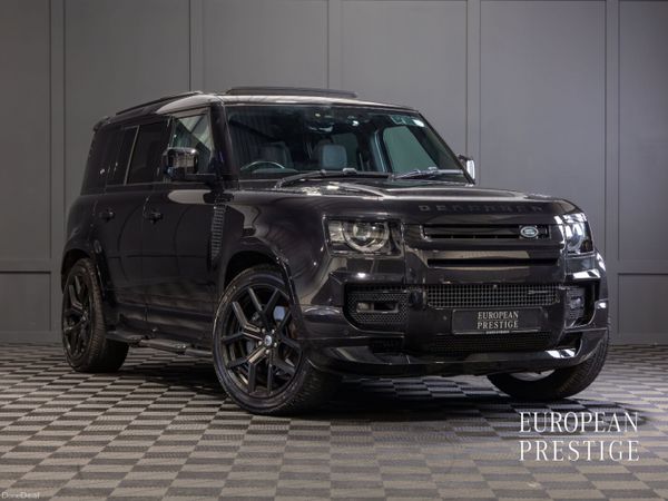 Land Rover Defender SUV, Petrol Plug-in Hybrid, 2022, Black