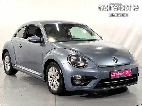 Volkswagen Beetle Hatchback, Petrol, 2017, Blue