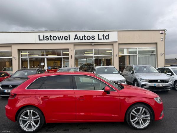 Audi A3 Hatchback, Petrol, 2015, Red